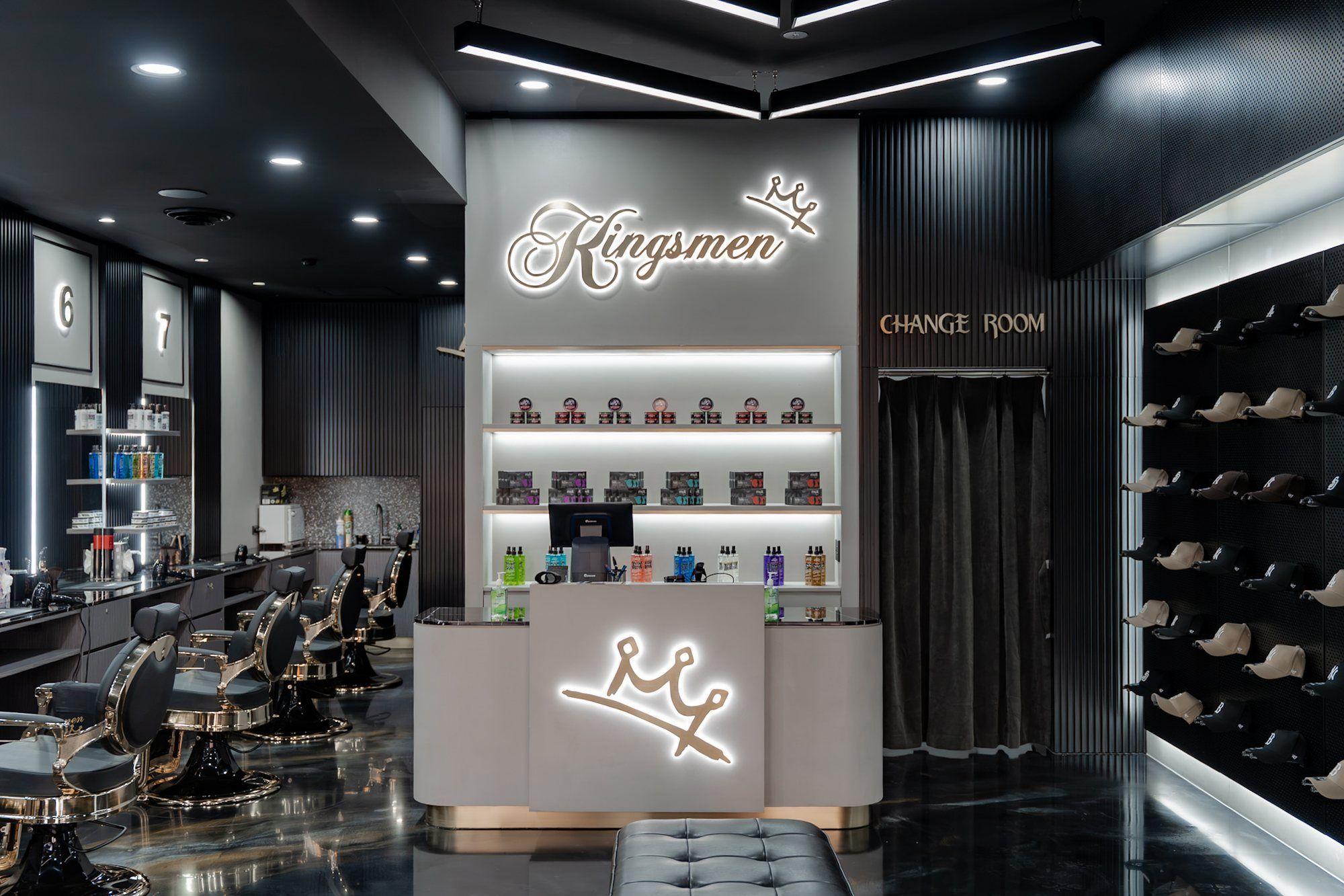 Kingsmen Hair, Riverlea Park, finished detail.