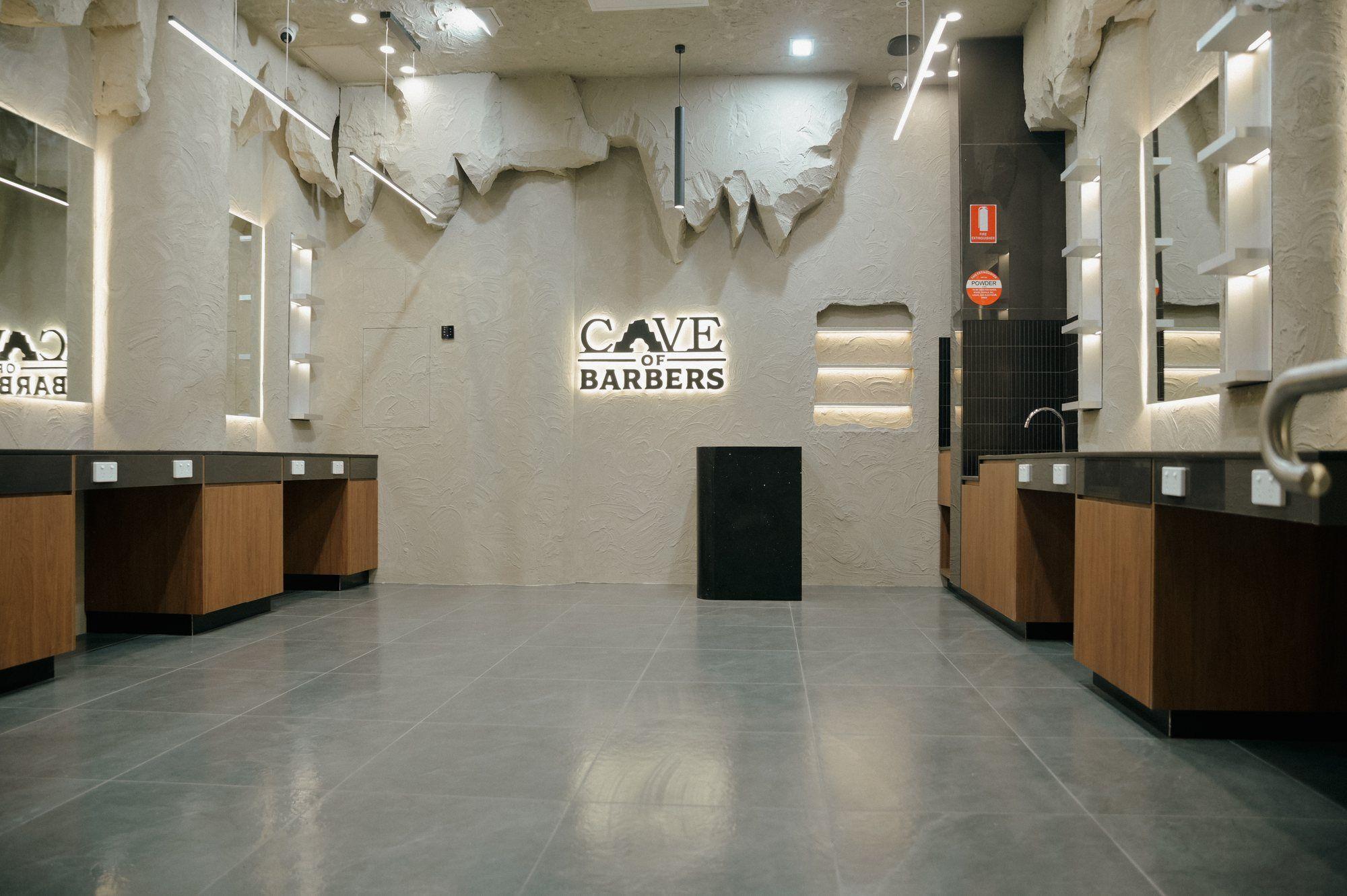 Cave Of Barbers, completed.