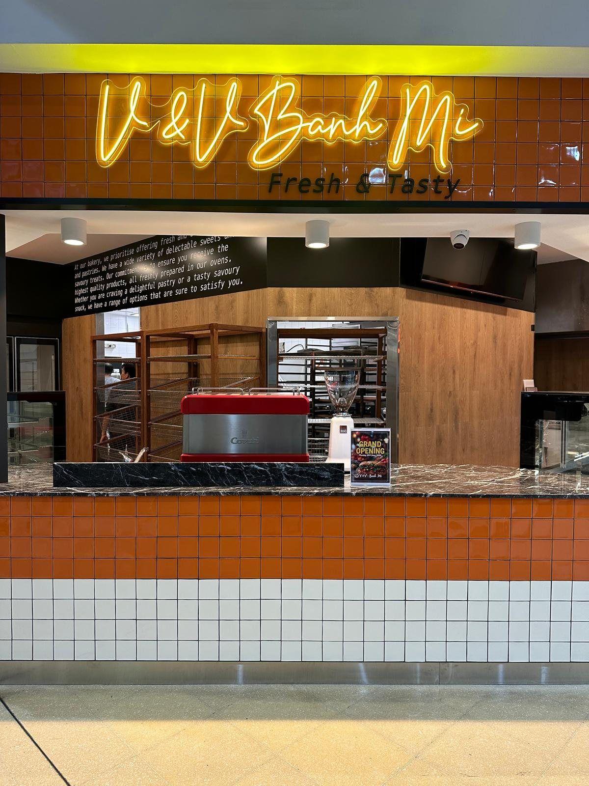 V & V Banh Mi, completed.